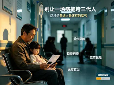 别让一场病拖垮三代人，这才是普通人最该有的底气